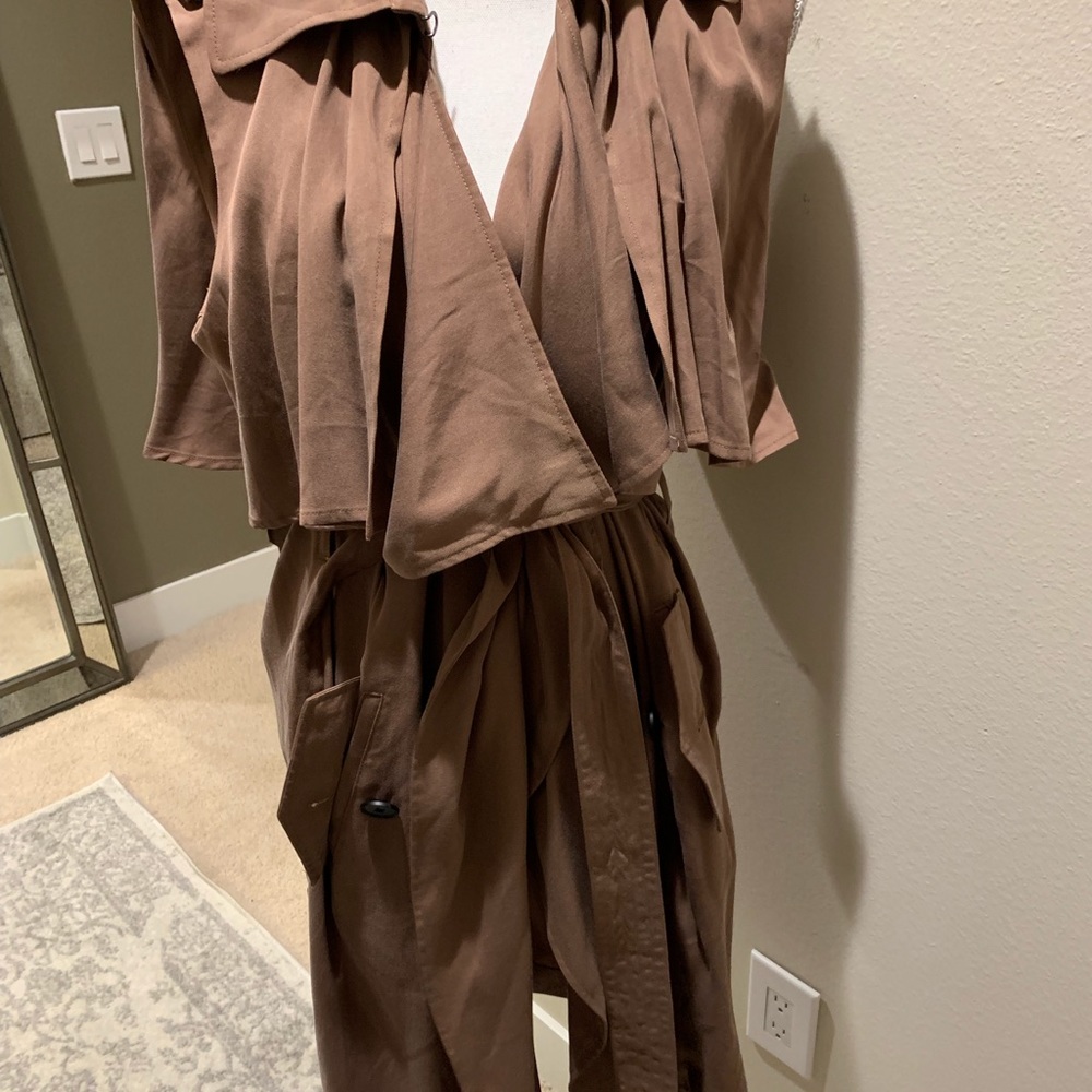 BCBG long vest